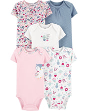 Cargar imagen en el visor de la galería, Carter&#39;s 5-Pack Owl Original Bodysuits