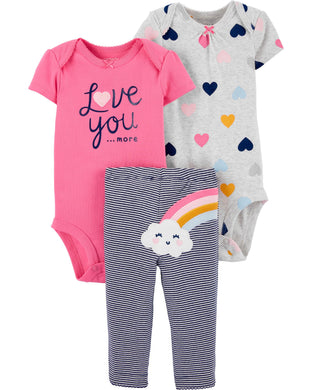 Carter's 3-Piece Rainbow Little Character Set