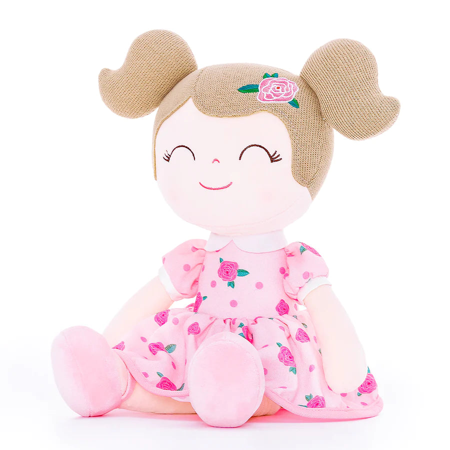 Little Lu - Muñeca New Spring girl with multiflora rose