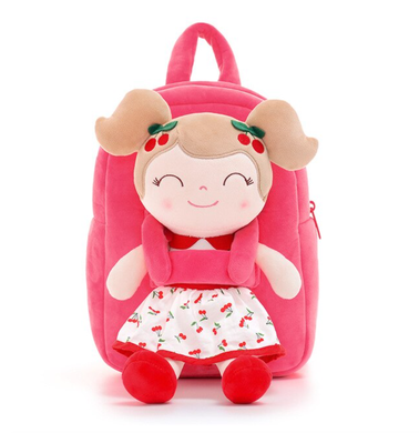 Mochila y Muñeca LittleLu Cereza Roja
