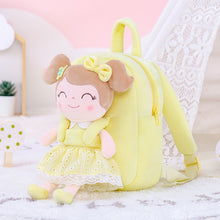 Cargar imagen en el visor de la galería, Mochila personalizada Spring Girl Yellow Doll Amarilla