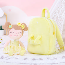 Cargar imagen en el visor de la galería, Mochila personalizada Spring Girl Yellow Doll Amarilla