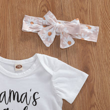 Cargar imagen en el visor de la galería, Mama&#39;s Girl Ropa para niñas pequeñas, Estilo Dulce de verano