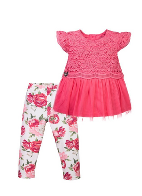 Alexandra Toddler girl Hard Pink Set Limonada 24 Meses