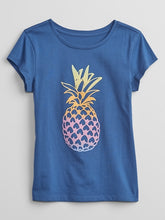 Cargar imagen en el visor de la galería, Camiseta GAP Azul Piña 4, 5 Años