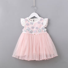 Cargar imagen en el visor de la galería, Baby Girls Clothes Newborn Baby Dresses for Girl Lace Princess Party Baptism Dresses Puff Sleeve Embroidery Baby Outfits Clothes